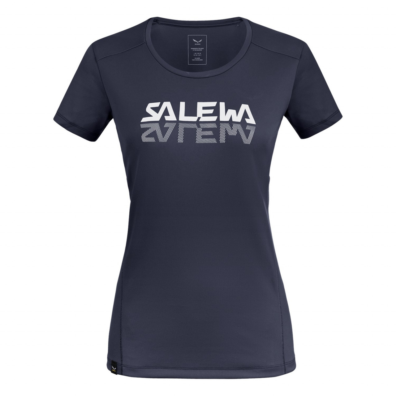 Salewa Women's Sporty Graphic Dry T-Shirts Blue/Navy DPT-409128